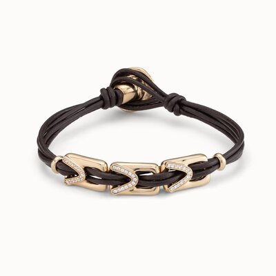 UNOde50 UNOde50 Armband | DARING  TOPAZ | VERGULD | PUL2394BLNORO