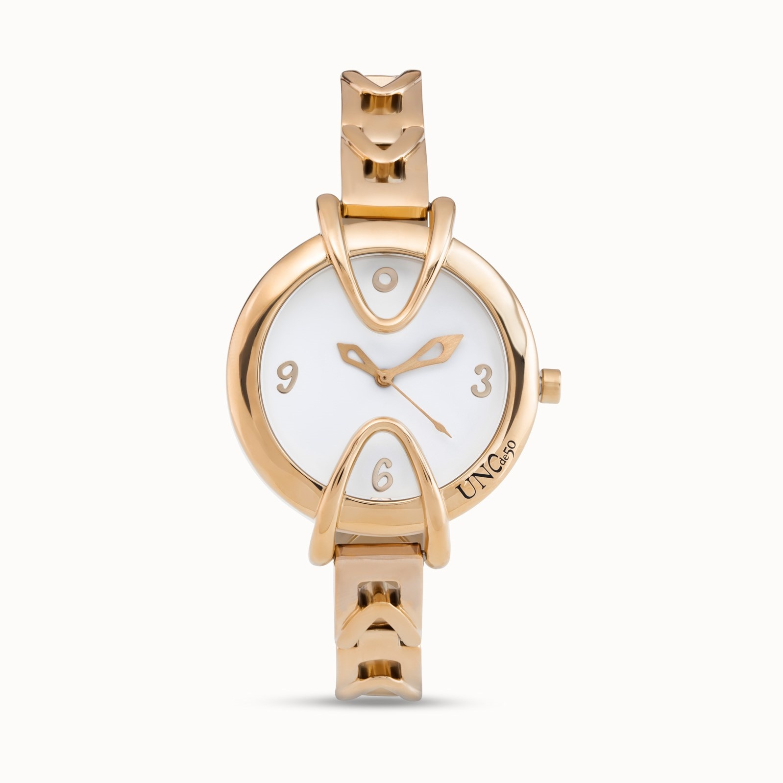 UNOde50 Horloge SPLENDID WATCH VERGULD BRAVE FW23 Lovable Things Exclusieve Sieraden