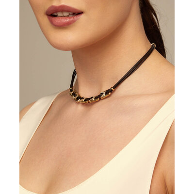 UNOde50 UNOde50  Ketting | DARING TOPAZ | VERGULD | COL1873BLNORO0U