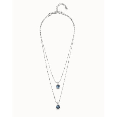 UNOde50 UNOde50  Ketting | AURA BLUE | COL1866AZUMTL