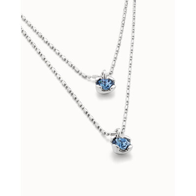 UNOde50 UNOde50  Ketting | AURA BLUE | COL1866AZUMTL