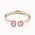 UNOde50 UNOde50 Armband | AURA PINK | VERGULD | CHARISMATIC FW23