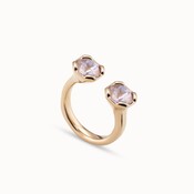 UNOde50 UNOde50 Ring | AURA PINK | VERGULD | ANI0790RSAORO