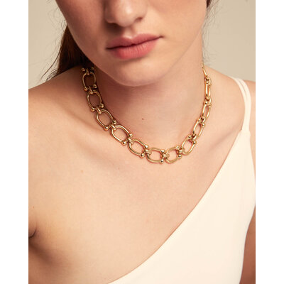 UNOde50 UNOde50  Ketting | SEROTONIN |  VERGULD | COL1898ORO