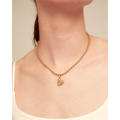 UNOde50 UNOde50 Bedel | HEART CHARM | VERGULD | CHA0244ORO