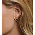 MIAB Jewels MIAB Oorbellen | Connected Click | Goldfilled