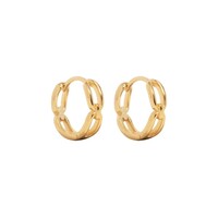 MIAB Jewels MIAB Oorbellen | Connected Click | Goldfilled