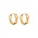 MIAB Jewels MIAB Oorbellen | Connected Click | Goldfilled