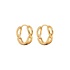 MIAB Jewels MIAB Oorbellen | Connected Click | Goldfilled