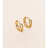 MIAB Jewels MIAB Oorbellen | Connected Click | Goldfilled