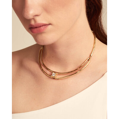 UNOde50 UNOde50  Ketting | ANIMA | VERGULD | COL1914BLNORO