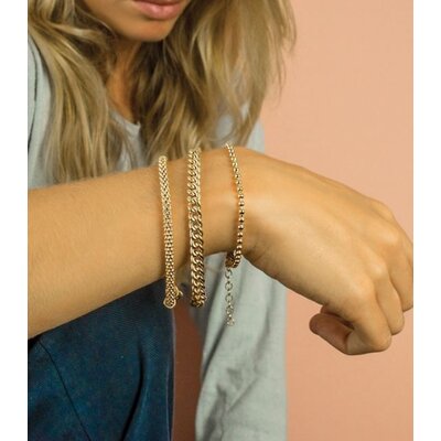 ZINZI ZINZI Armband | POPCORN | VERGULD | ZIA1057G