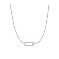 ANIA HAIE ANIA HAIE Ketting | GLAM INTERLOCK | ZILVER