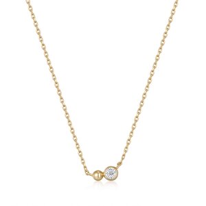 ANIA HAIE ANIA HAIE Ketting | ORB SPARKLE PENDANT | VERGULD