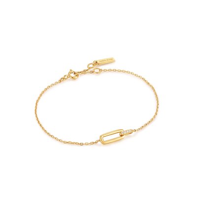 ANIA HAIE ANIA HAIE Armband | GLAM INTERLOCK  | VERGULD | B037-01G