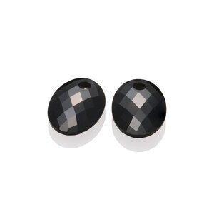 SPARKLING SPARKLING Oorbellen | Edelstenen | Onyx Medium Oval