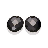 SPARKLING SPARKLING Oorbellen | Edelstenen | Onyx Large Oval