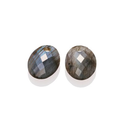 SPARKLING SPARKLING Oorbellen | Edelstenen | Labradorite Medium Oval