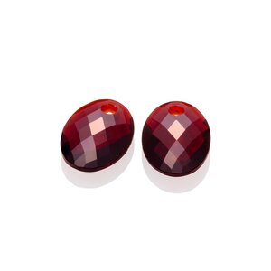 SPARKLING SPARKLING Oorbellen | Edelstenen | Ruby Quartz Medium Oval