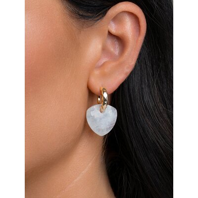 SPARKLING SPARKLING Oorbellen | Multi Edge Creolen | Verguld