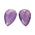 SPARKLING SPARKLING Oorbellen | Edelstenen | Amethyst Blossom