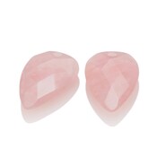 SPARKLING SPARKLING Oorbellen | Edelstenen | Rose Quartz Blossom