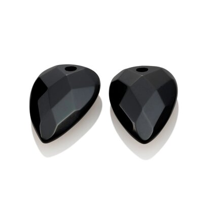 SPARKLING SPARKLING Oorbellen | Edelstenen | Onyx Blossom