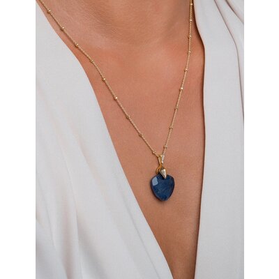 SPARKLING SPARKLING Ketting | Edelsteen | Sodalite Trillion Cut