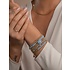 SPARKLING SPARKLING Armband | Blue Lace Agate Saturn small armband