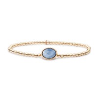 SPARKLING SPARKLING Armband | Blue Lace Agate Twist armband