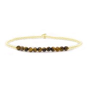 SPARKLING SPARKLING Armband | Tiger Eye Universe armband | Verguld