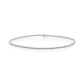 SPARKLING SPARKLING Armband | Saturn 2mm kralenarmband | Zilver