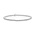 SPARKLING SPARKLING Armband | Saturn 4mm kralenarmband | Zilver
