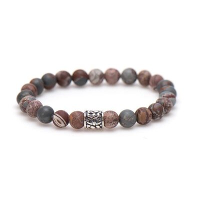 KARMA Jewelry KARMA Armband | Concrete Logo Tube