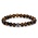 KARMA Jewelry KARMA Armband | Tiger Without Fear Silver Round Logo Bead