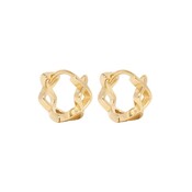 MIAB Jewels MIAB Oorbellen | XOXO | Goud