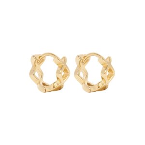 MIAB Jewels MIAB Oorbellen | XOXO | Goldfilled