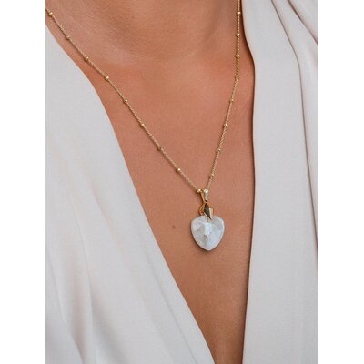 SPARKLING SPARKLING Ketting | Pyramid Edge Hanger | Verguld