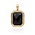 SPARKLING SPARKLING Ketting | Baguette pendant | Onyx