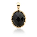 SPARKLING SPARKLING Ketting | Twist pendant | Onyx