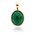 SPARKLING SPARKLING Ketting | Twist Pendant l Green Onyx