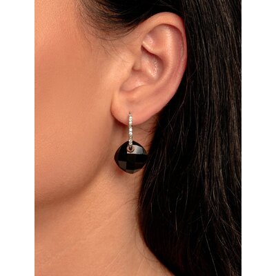 SPARKLING SPARKLING Oorbellen | Edelstenen | Onyx Cushion Cut