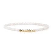 SPARKLING SPARKLING Armband |  Moonstone Reverse Universe Armband  | Verguld