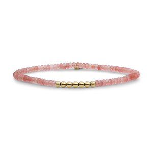 SPARKLING SPARKLING Armband | Cherry Quartz Reverse Universe Armband