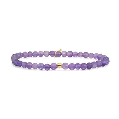 SPARKLING SPARKLING Armband | Amethyst Saturn small armband