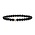 SPARKLING SPARKLING Armband | Onyx Saturn large armband