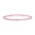 SPARKLING SPARKLING Armband | Roze Quartz Saturn small armband | Verguld