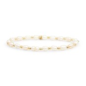 SPARKLING SPARKLING Armband | Pearl Interstellar armband | Verguld