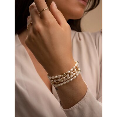 SPARKLING SPARKLING Armband | Pearl Interstellar armband