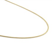 SPARKLING SPARKLING Ketting | Curb Ketting | Verguld